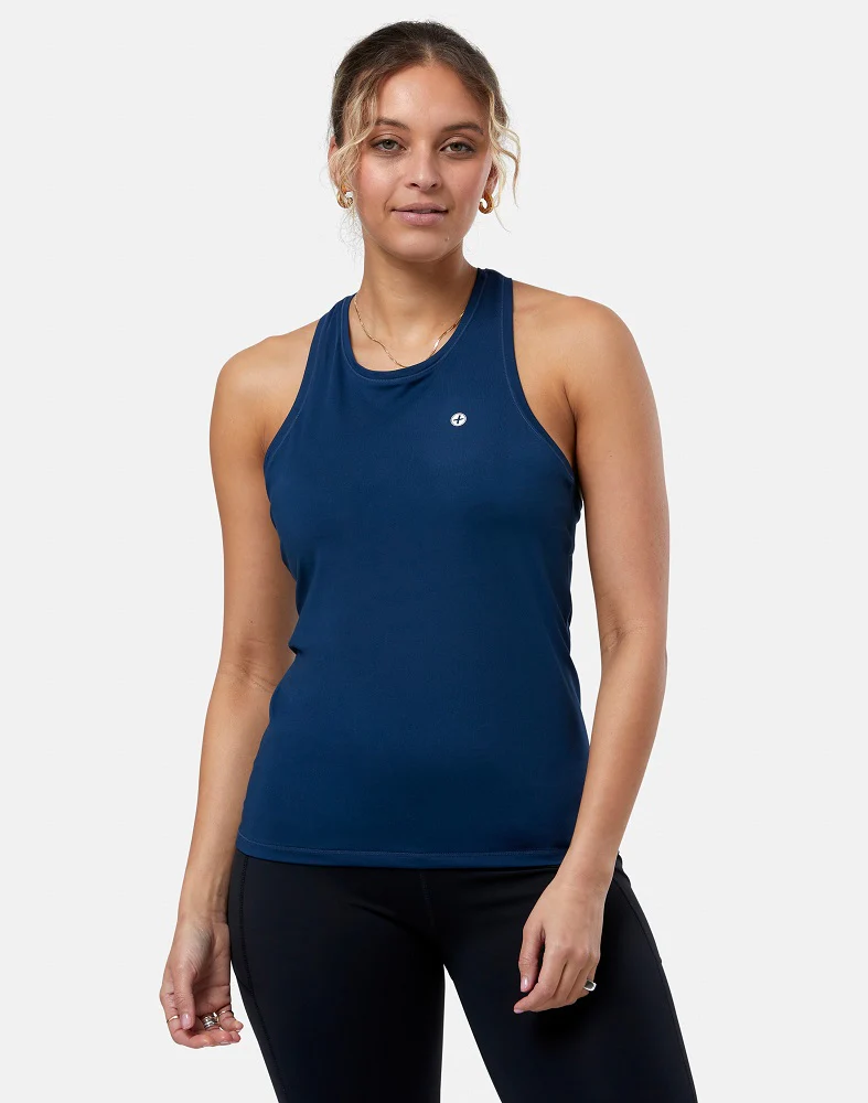 Gym + Coffee Women's Relentless Racer Back Vest - Petrol Blue - Image 3