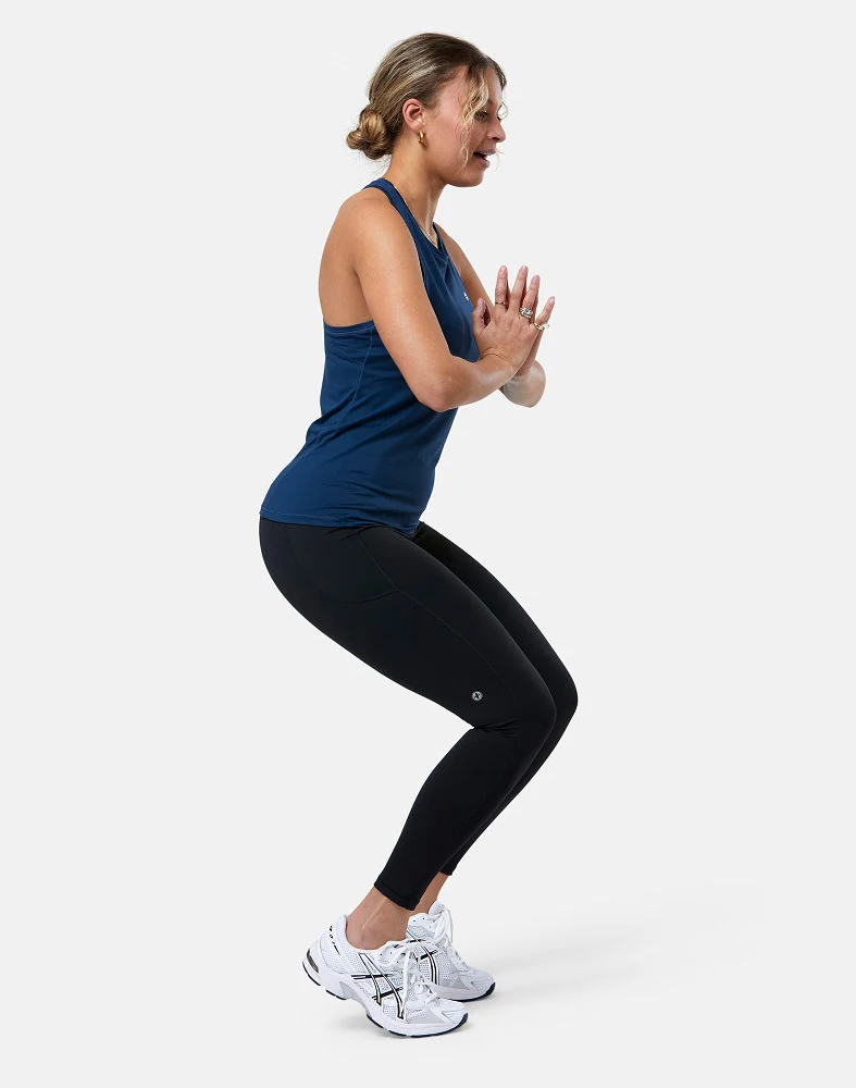 Gym + Coffee Women's Relentless Racer Back Vest - Petrol Blue - Image 7