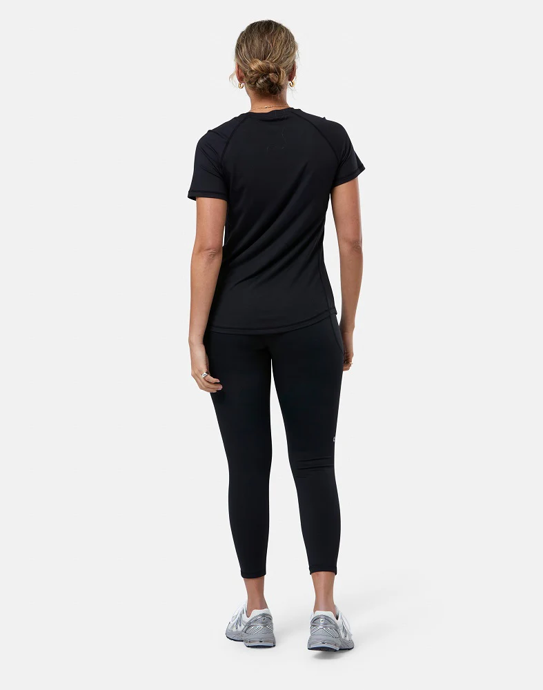 Gym + Coffee Women's Relentless Tee - Black - Image 4