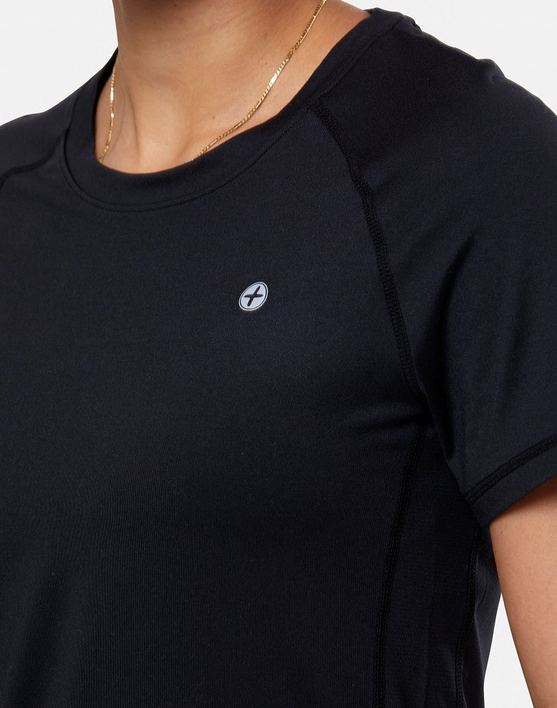 Gym + Coffee Women's Relentless Tee - Black - Image 5