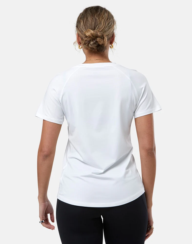 Gym + Coffee Women's Relentless Tee - White - Image 5