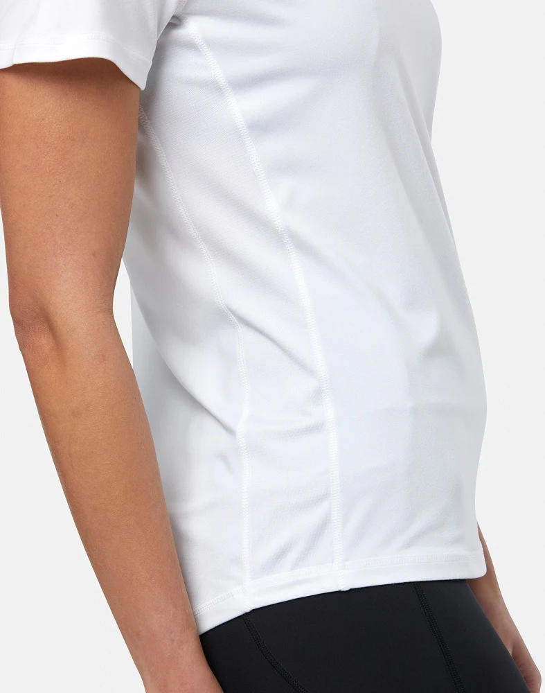 Gym + Coffee Women's Relentless Tee - White - Image 7