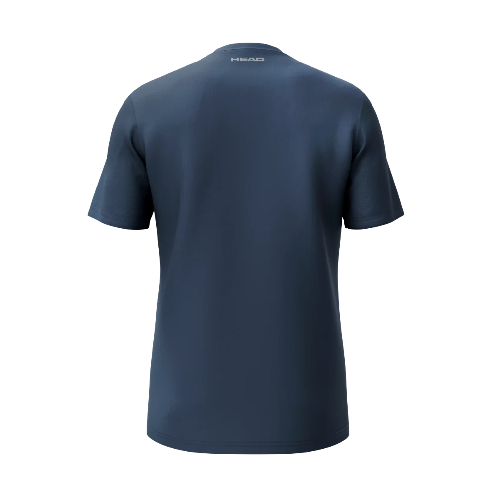 HEAD Club Tech T-Shirt - Navy - Image 2
