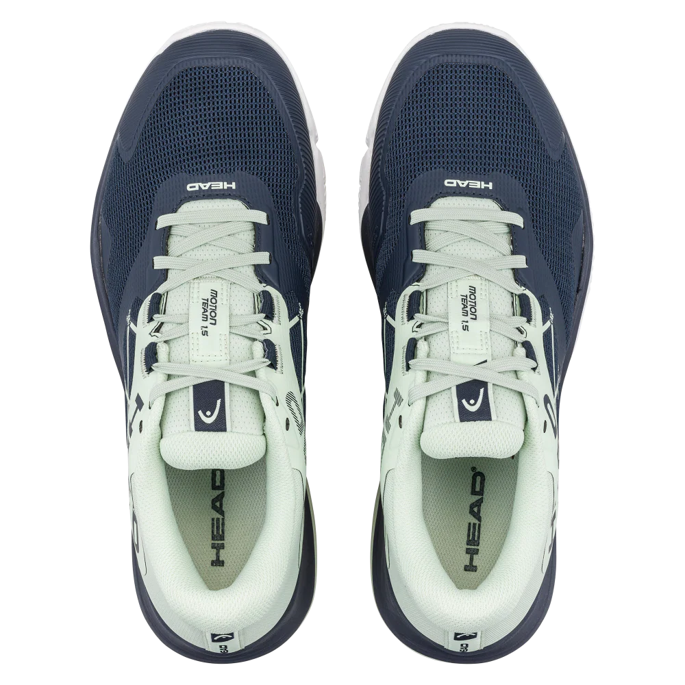 HEAD Motion Team 1.5 Men's Padel Shoes - Blueberry/Cantaloupe Green - Image 5