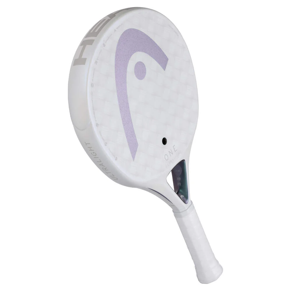 HEAD One Ultralight Padel Racket - White - Image 4