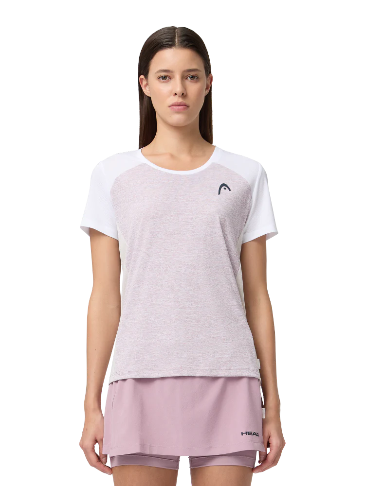 HEAD Play Tech Women's T-Shirt - Mauve - Image 3