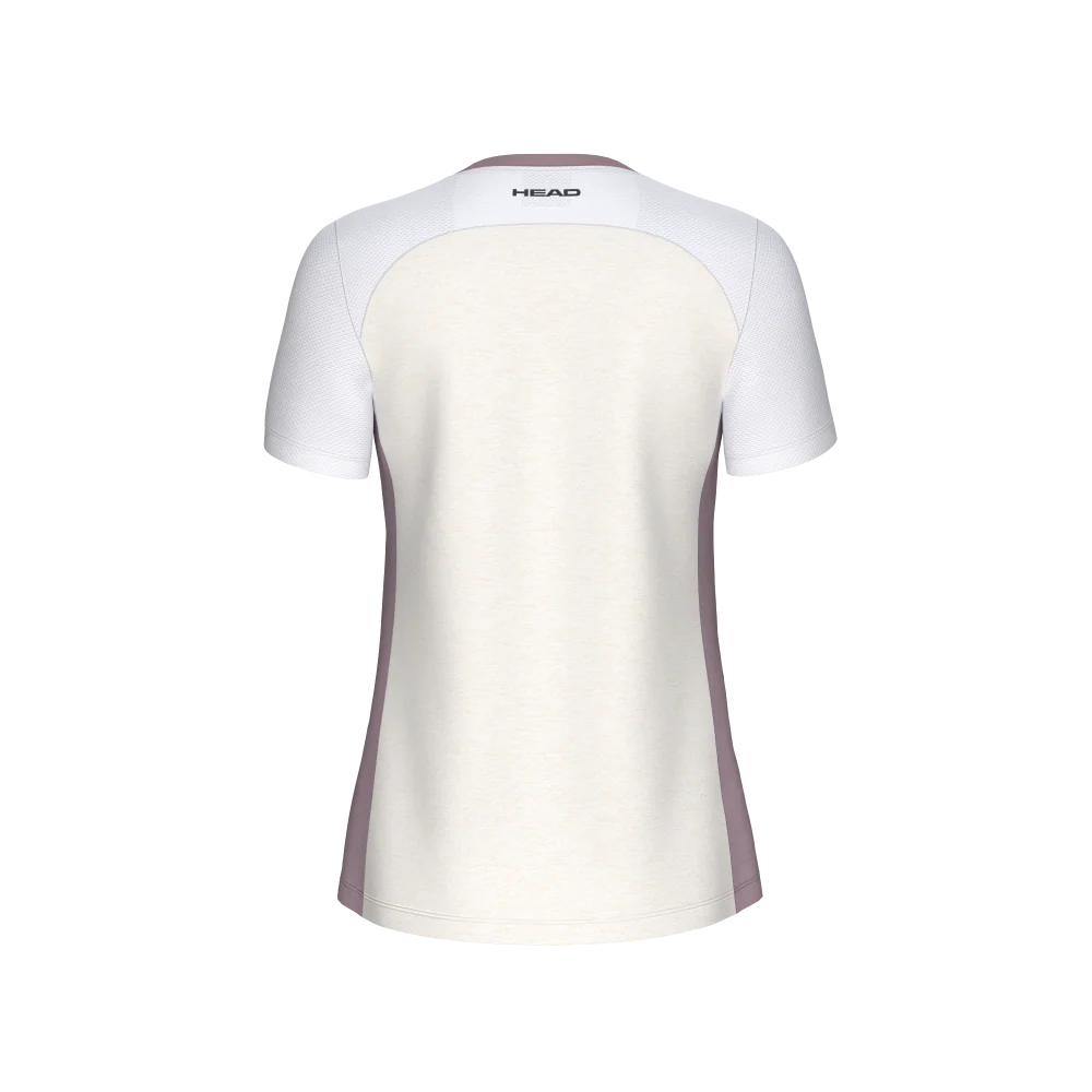 HEAD Play Tech Women's T-Shirt - Sand - Image 2