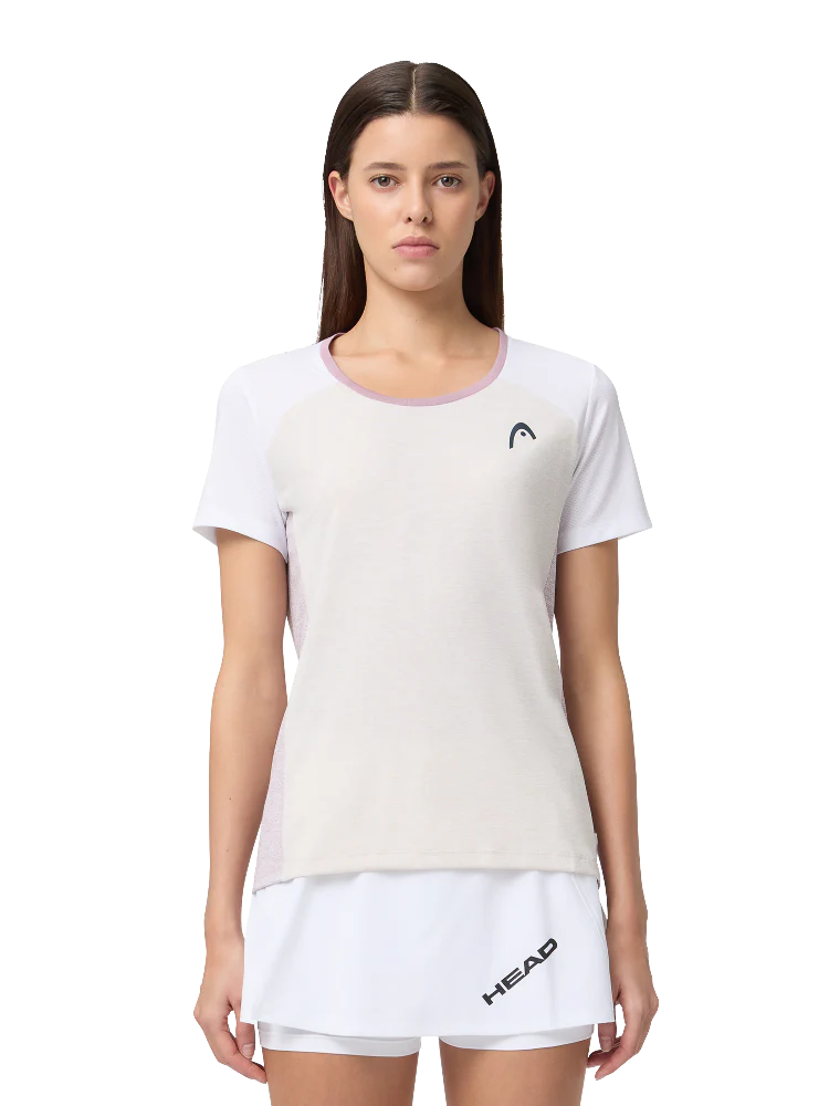 HEAD Play Tech Women's T-Shirt - Sand - Image 3
