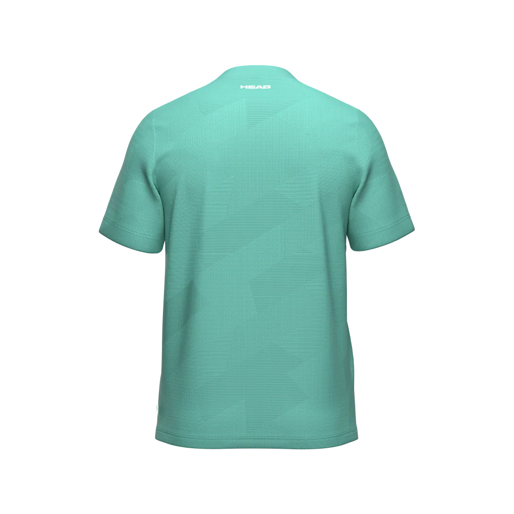 HEAD PRO Men's T-Shirt - Turquoise - Image 2