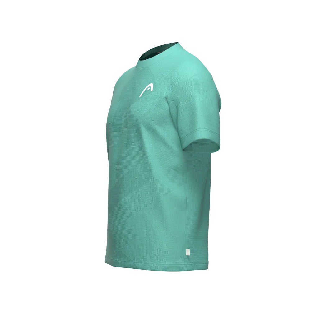 HEAD PRO Men's T-Shirt - Turquoise - Image 3