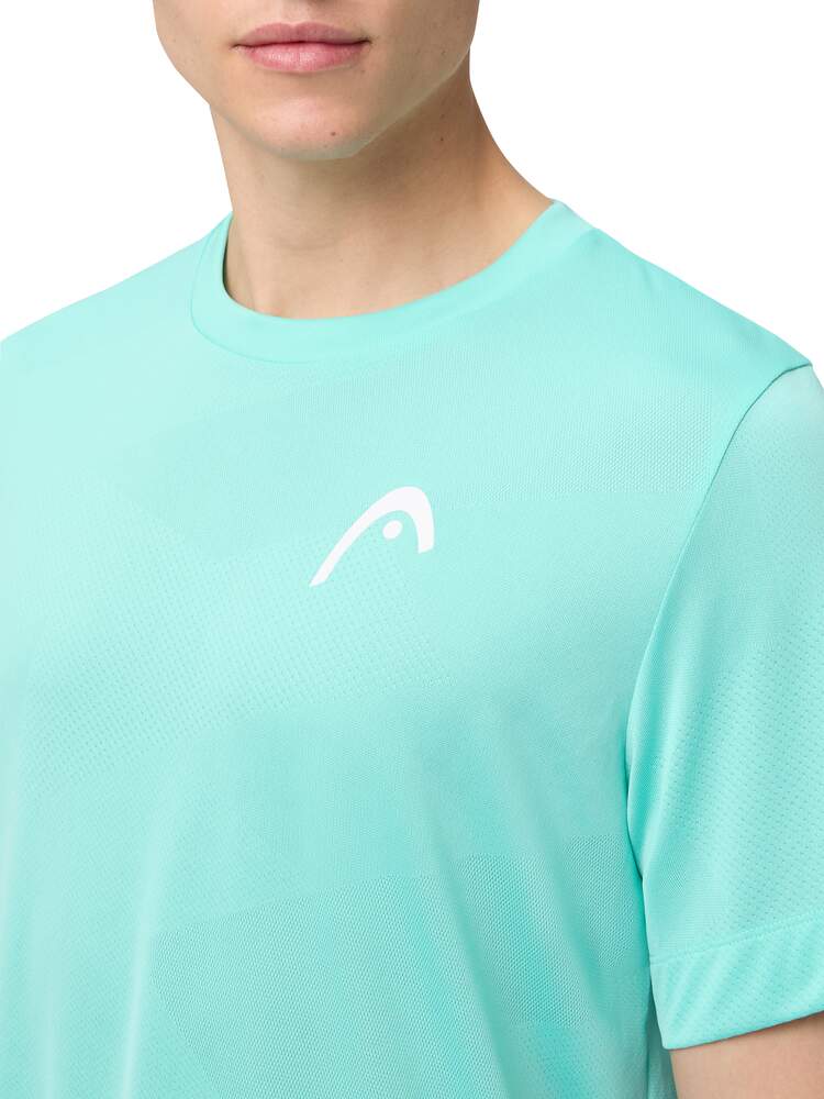 HEAD PRO Men's T-Shirt - Turquoise - Image 4