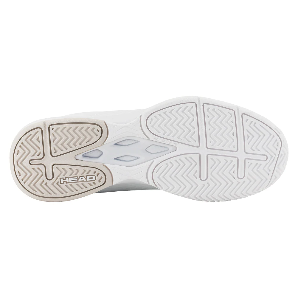 HEAD Revolt Court Womens Tennis Shoes - White/Grey - Image 3