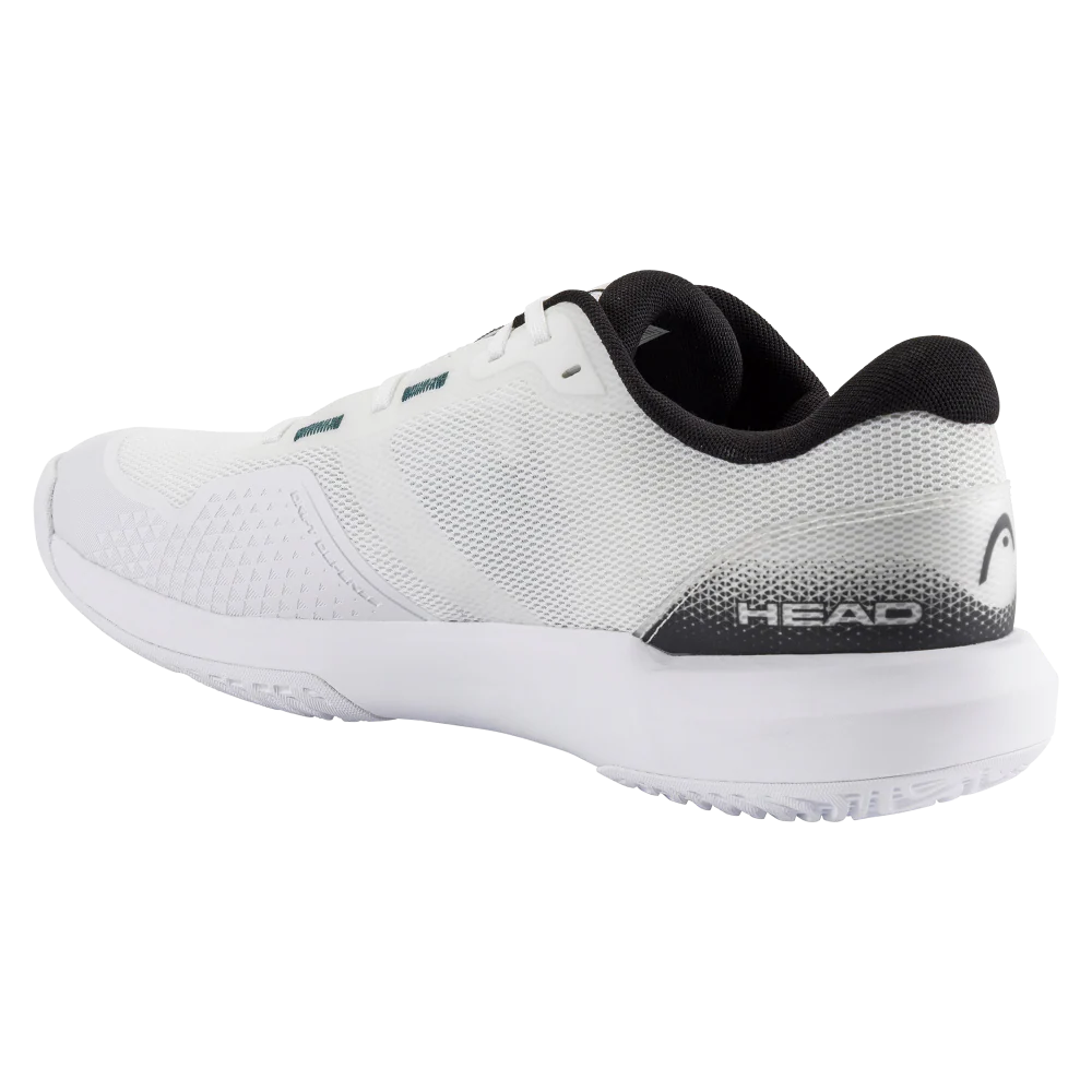 HEAD Revolt Evo 5.0 Womens Tennis Shoes - White/Black - Image 4