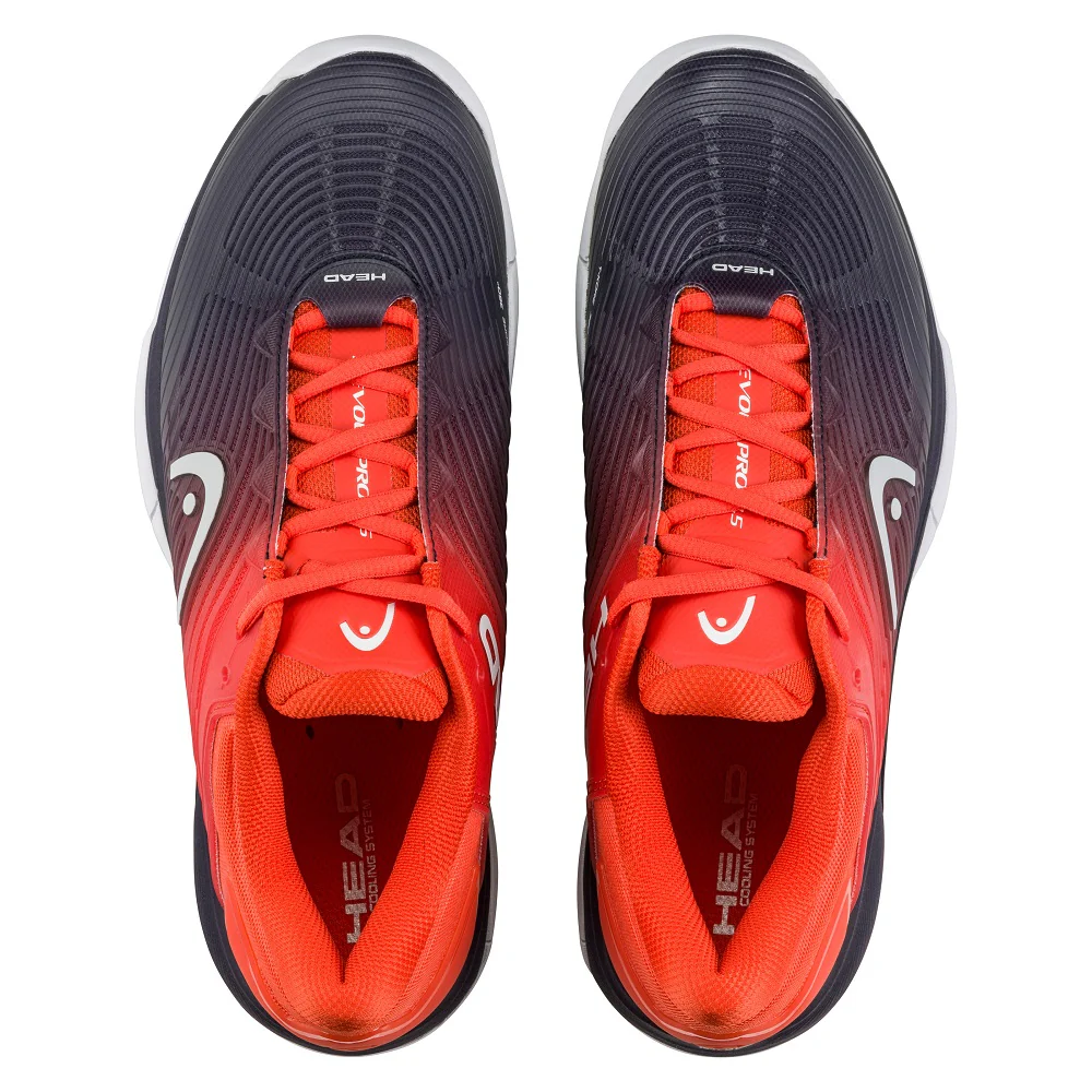 HEAD Revolt Pro 4.5 Mens Tennis Shoes - Red/Dark Blue - Image 5