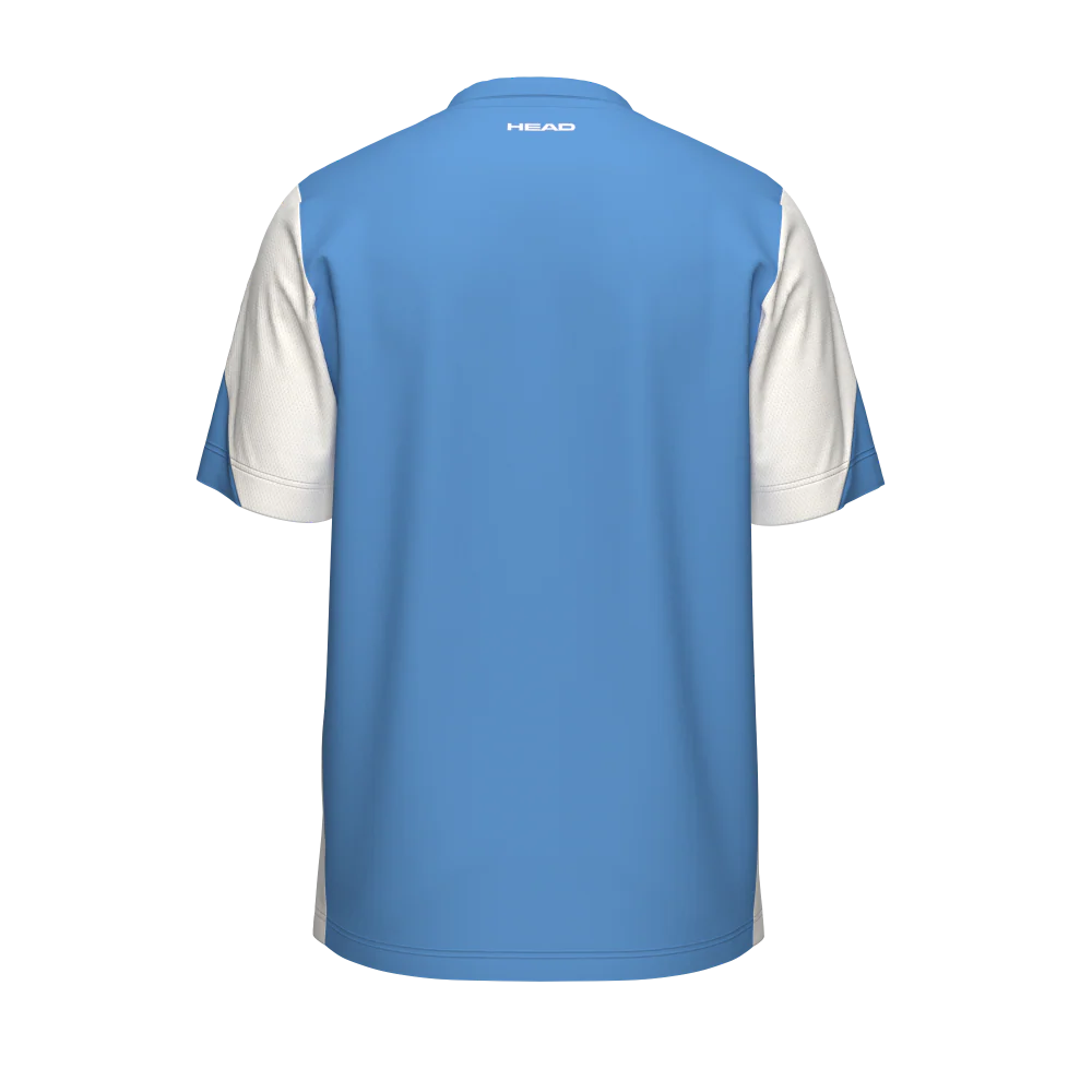 HEAD Slice Men's T-Shirt - Airforce Blue - Image 2