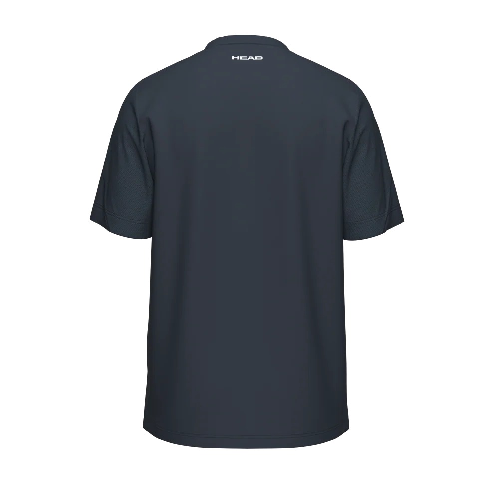 HEAD Slice Men's T-Shirt - Navy - Image 2
