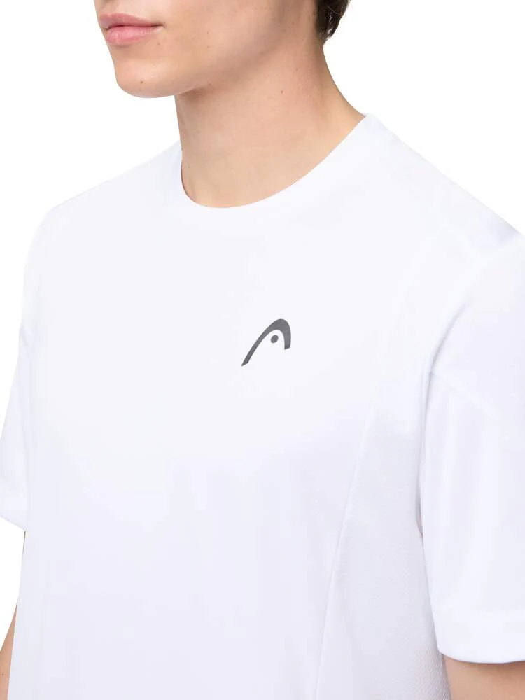 HEAD Slice Men's T-Shirt - White - Image 3