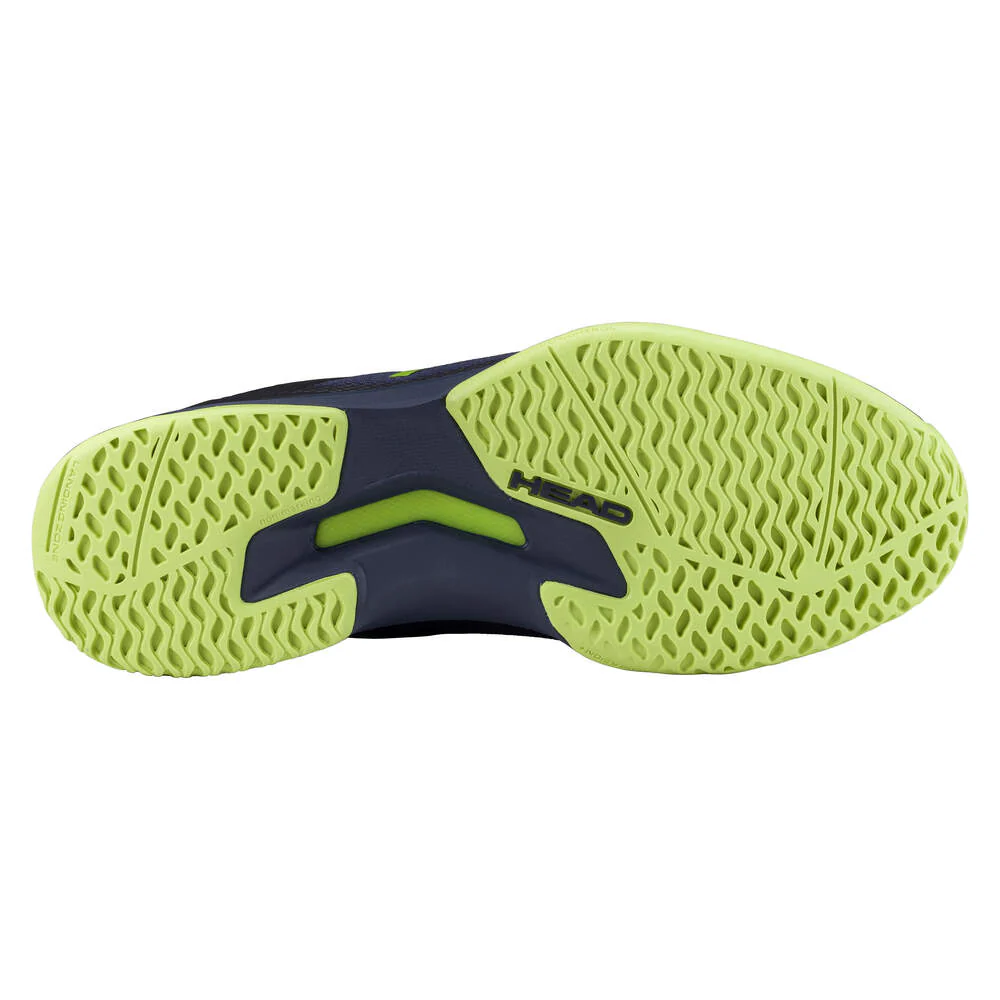 HEAD Sprint Team 4.0 Mens Indoor Tennis Shoes - Navy/Lime - Image 3
