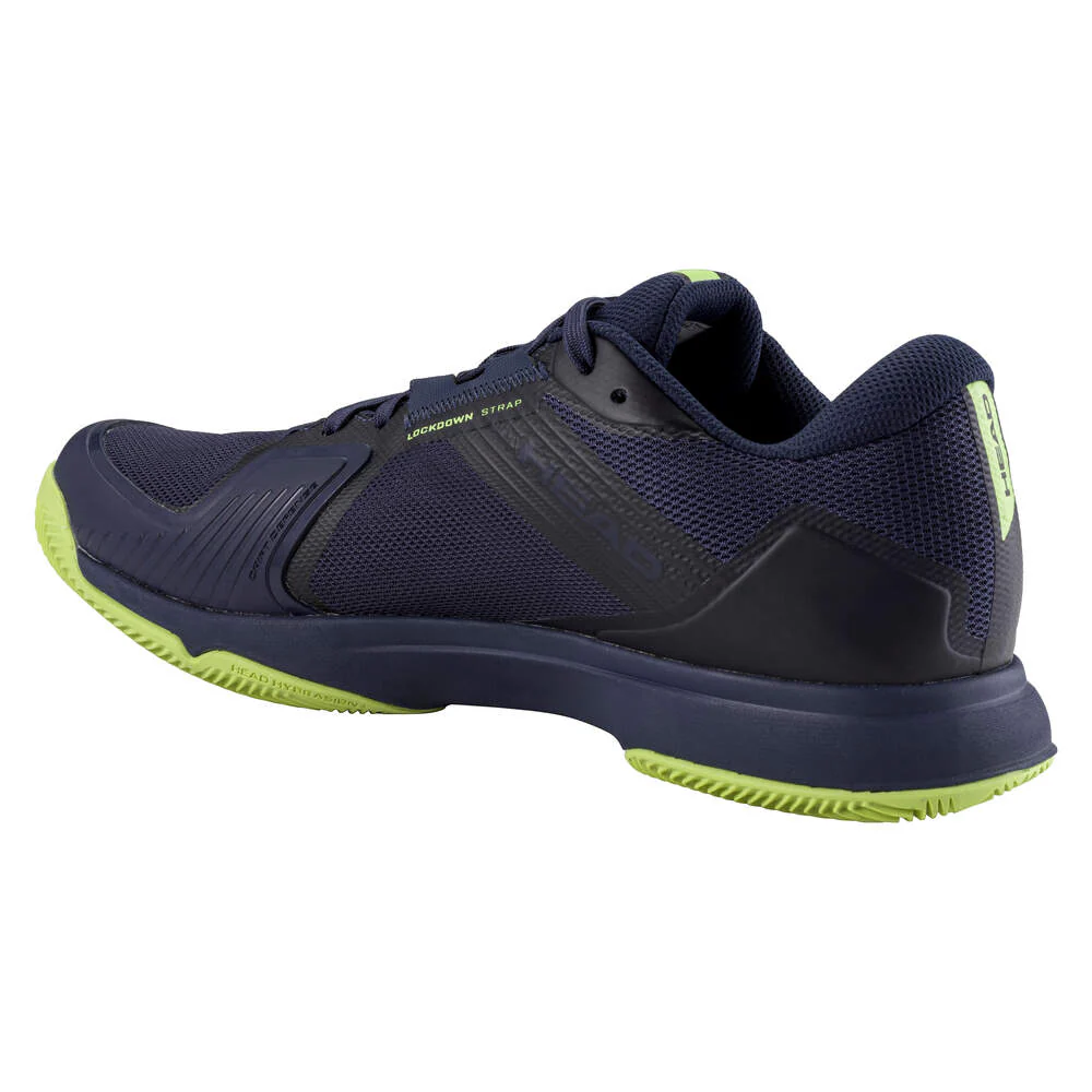 HEAD Sprint Team 4.0 Mens Indoor Tennis Shoes - Navy/Lime - Image 5