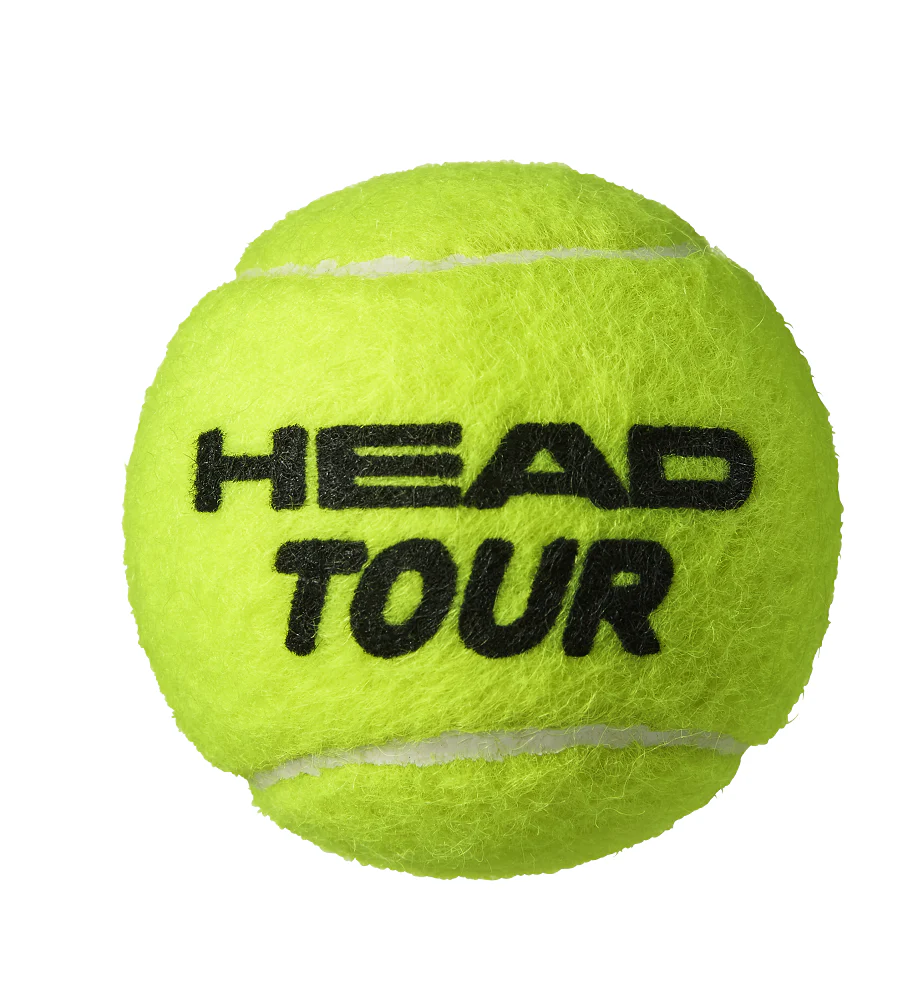 HEAD Tour Tennis Balls - 4 ball tube - Image 2