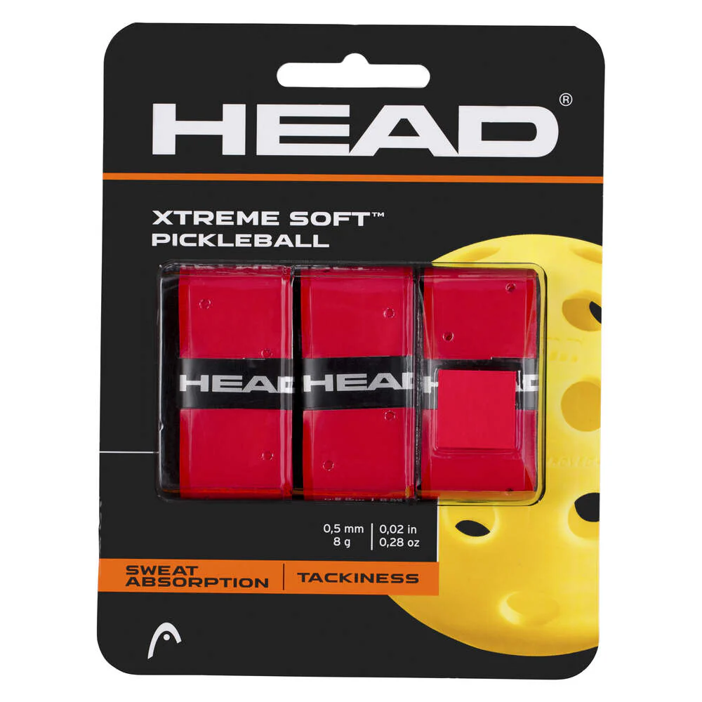 HEAD Xtreme Soft Pickleball Overgrip - Pack of 3 Grips - Image 3