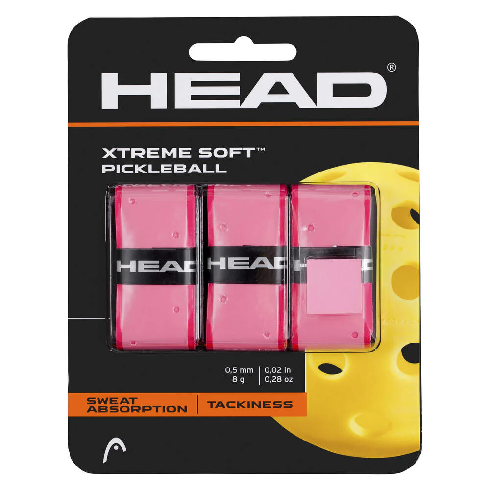 HEAD Xtreme Soft Pickleball Overgrip - Pack of 3 Grips - Image 5