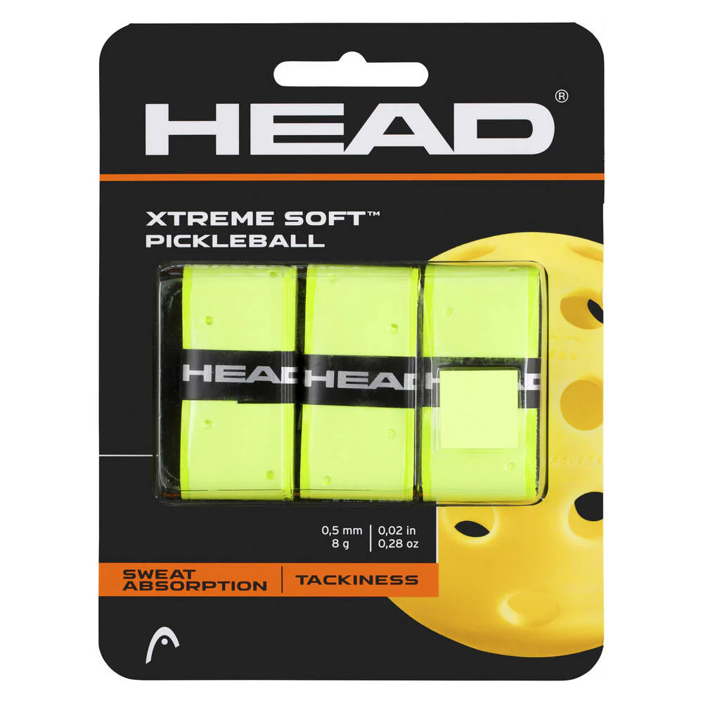 HEAD Xtreme Soft Pickleball Overgrip - Pack of 3 Grips - Image 6