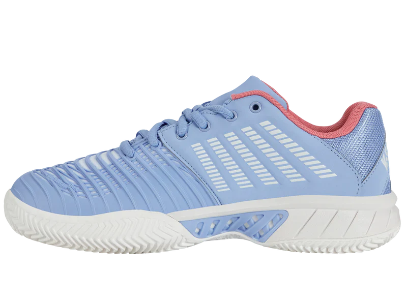 K-Swiss Express Light HB 3 Womens Tennis Shoes - Blue/Pink - Image 2