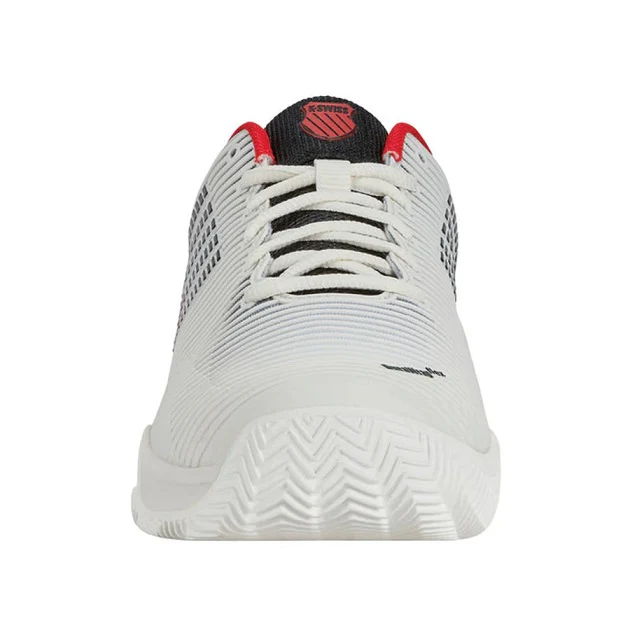 K-Swiss Hypercourt Express 2 HB Mens Tennis Shoes - White/Black/Red - Image 5