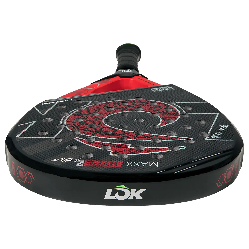 LOK Maxx Hype 2 Mike Yanguas Padel Racket + Cover - Image 6