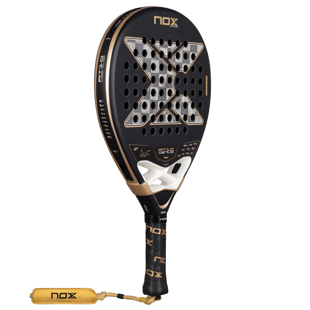 NOX AT10 Genius 18K by Agustin Tapia Padel Racket + Carrycase - 2026 - Image 2