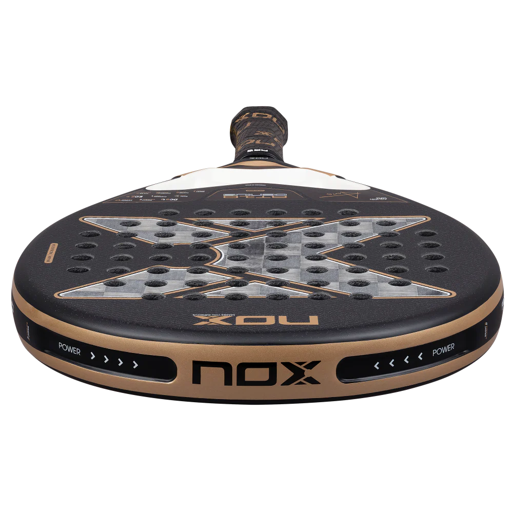 NOX AT10 Genius 18K by Agustin Tapia Padel Racket + Carrycase - 2026 - Image 8