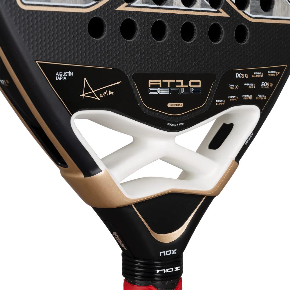 NOX AT10 Genius 18K by Agustin Tapia Padel Racket + Carrycase - 2026 - Image 9