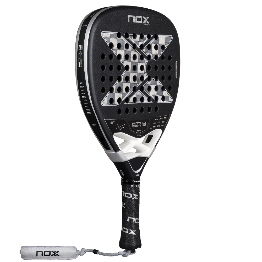 NOX AT10 Genius Attack 18K by Agustin Tapia Padel Racket + Carrycase - 2026 - Image 2