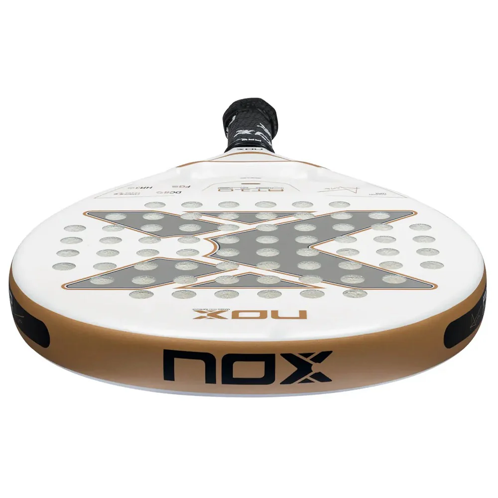 NOX AT10 Genius Junior By Agustin Tapia Padel Racket + Cover - 2026 - Image 3