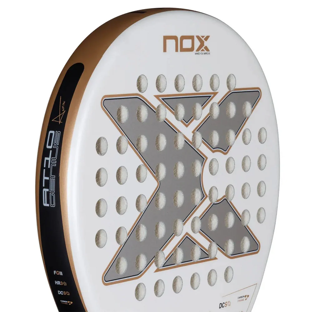 NOX AT10 Genius Junior By Agustin Tapia Padel Racket + Cover - 2026 - Image 4