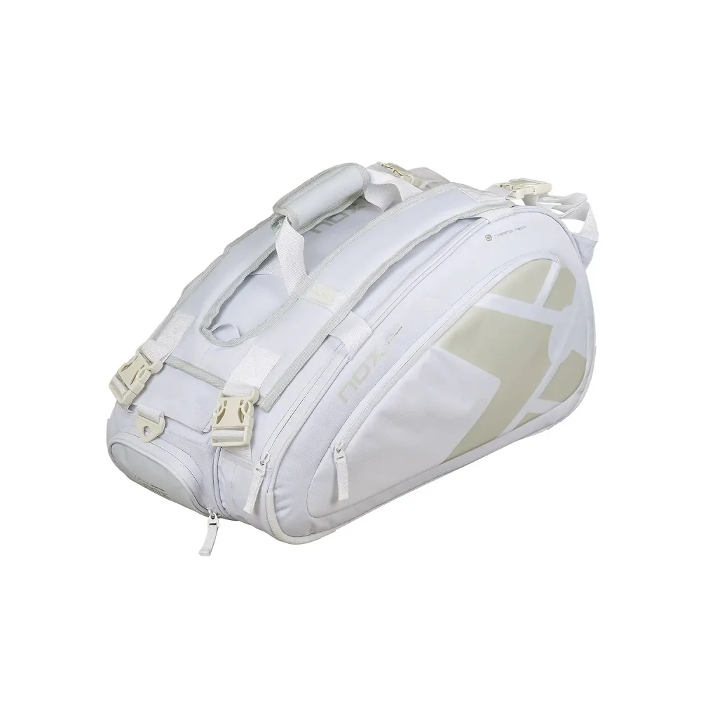 NOX AT10 Team Padel Racket Bag - White - Image 2