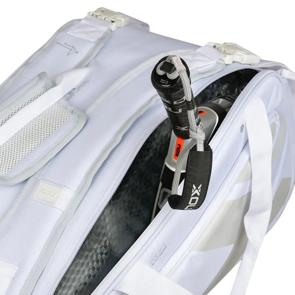 NOX AT10 Team Padel Racket Bag - White - Image 4