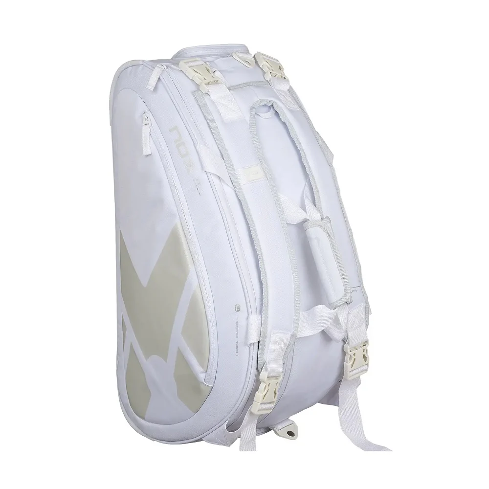 NOX AT10 Team Padel Racket Bag - White - Image 5