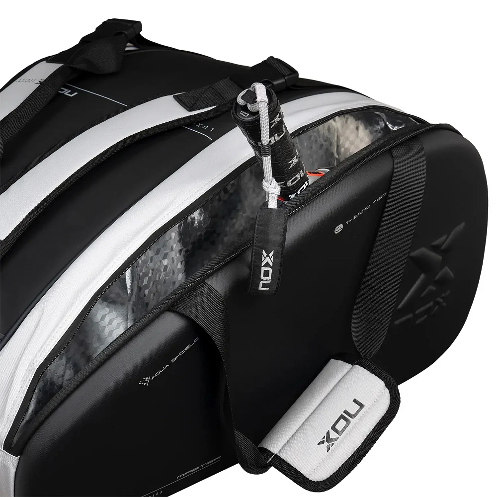 NOX Luxury Master Series Padel Bag - Black - Image 4