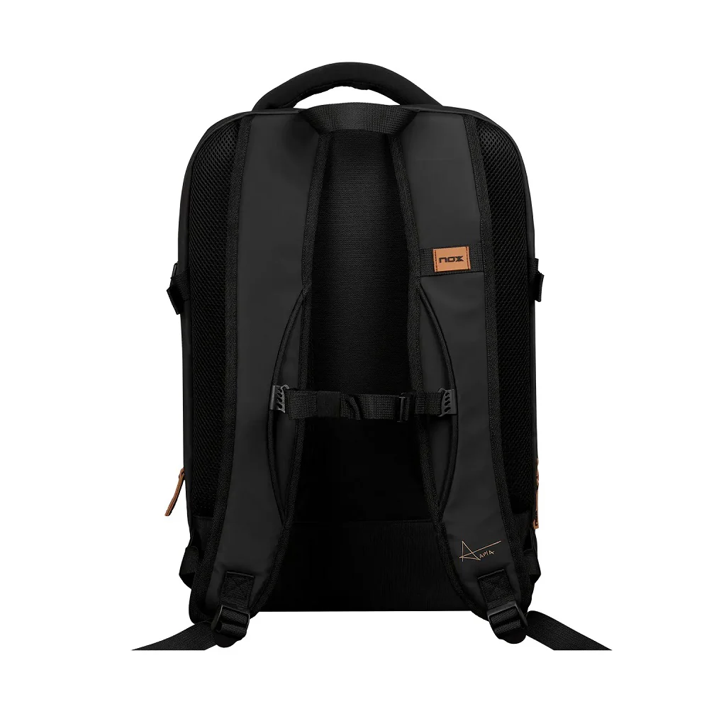 NOX Luxury Open Series Backpack - Black/Brown - Image 4