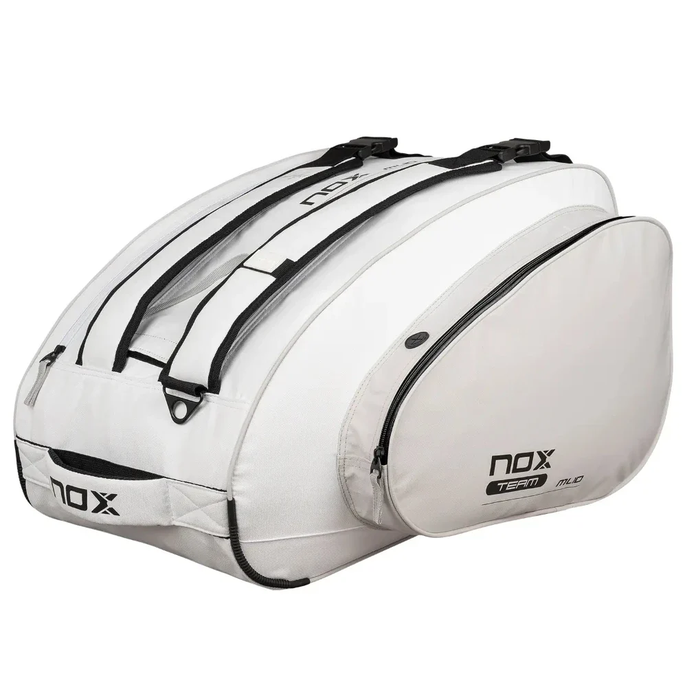 NOX ML10 Team Padel Racket Bag - White/Grey