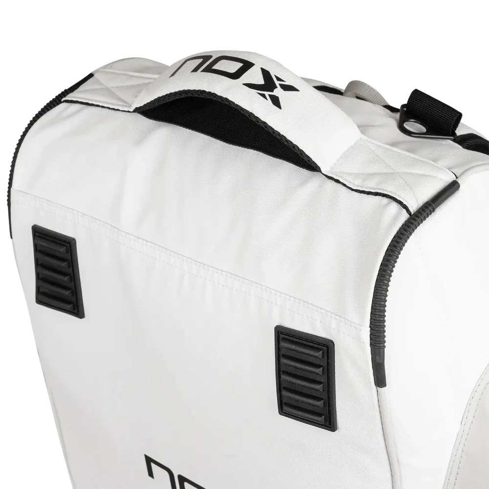 NOX ML10 Team Padel Racket Bag - White/Grey - Image 11