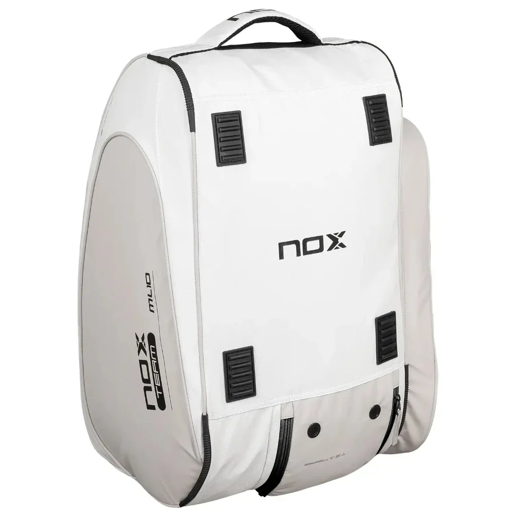 NOX ML10 Team Padel Racket Bag - White/Grey - Image 5
