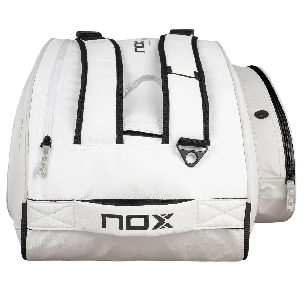 NOX ML10 Team Padel Racket Bag - White/Grey - Image 6