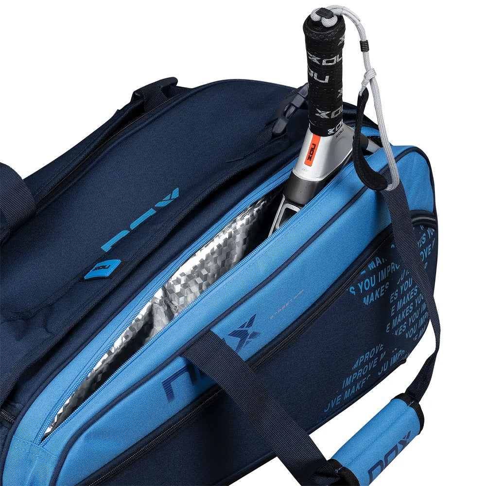 NOX Street Series Padel Racket Bag - Blue - Image 3