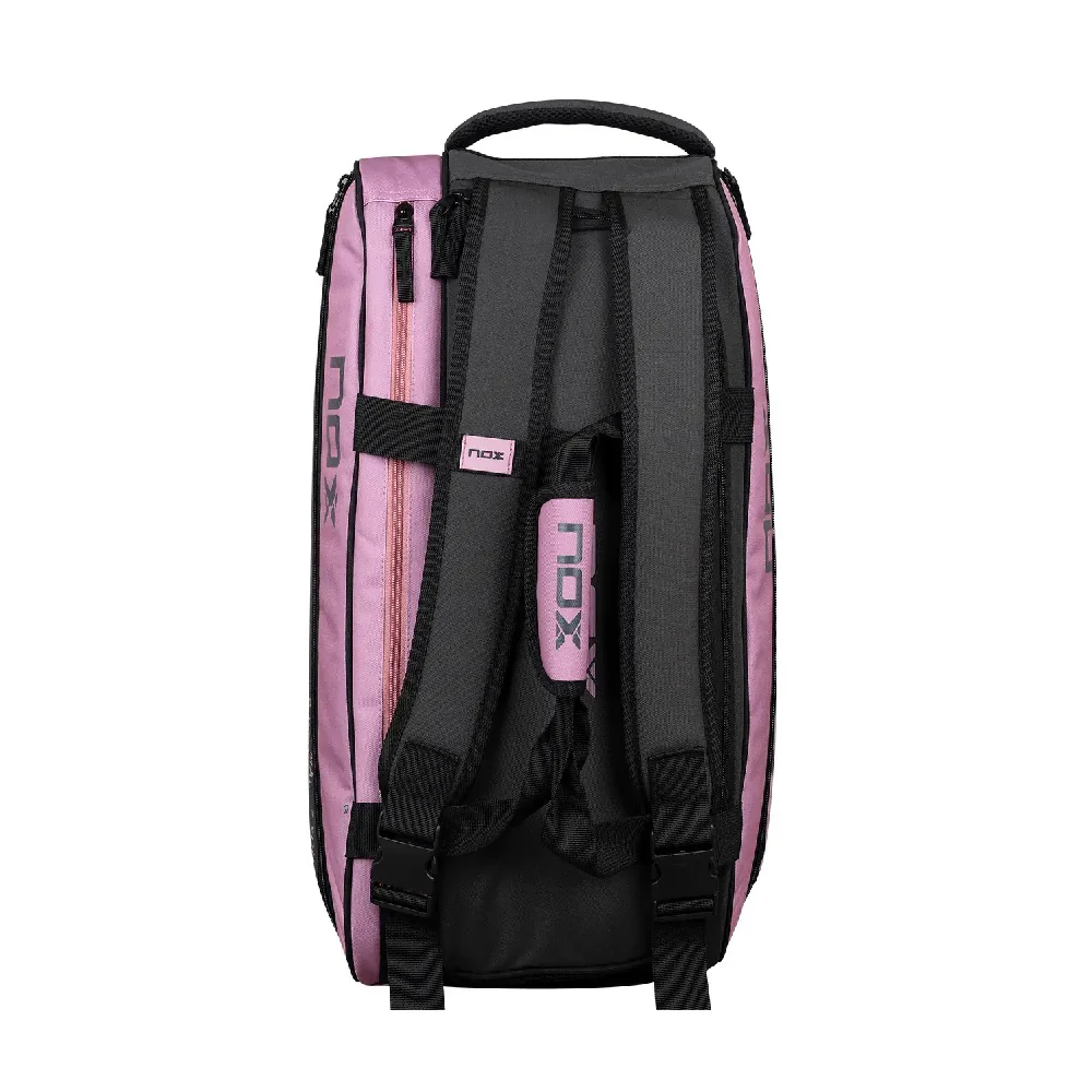 NOX Street Series Padel Racket Bag - Grey/Pink - Image 5