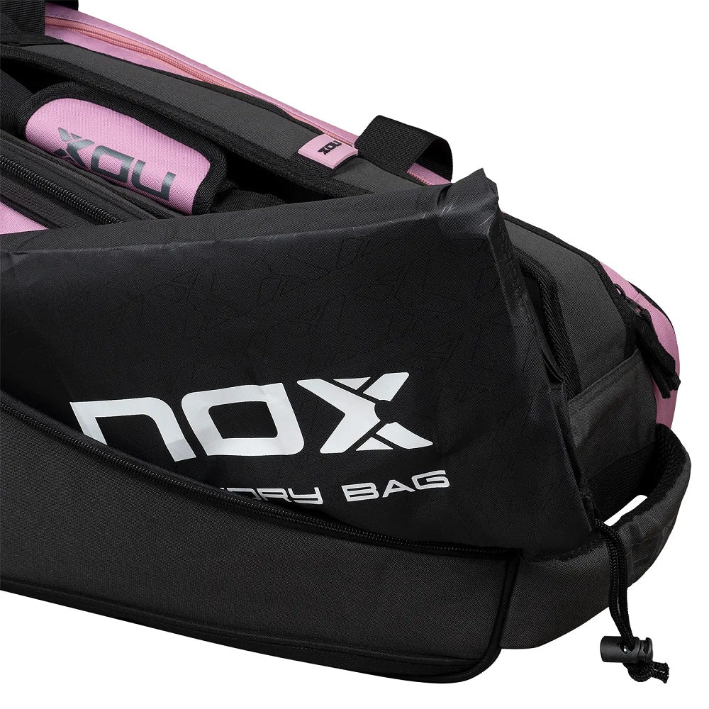 NOX Street Series Padel Racket Bag - Grey/Pink - Image 7