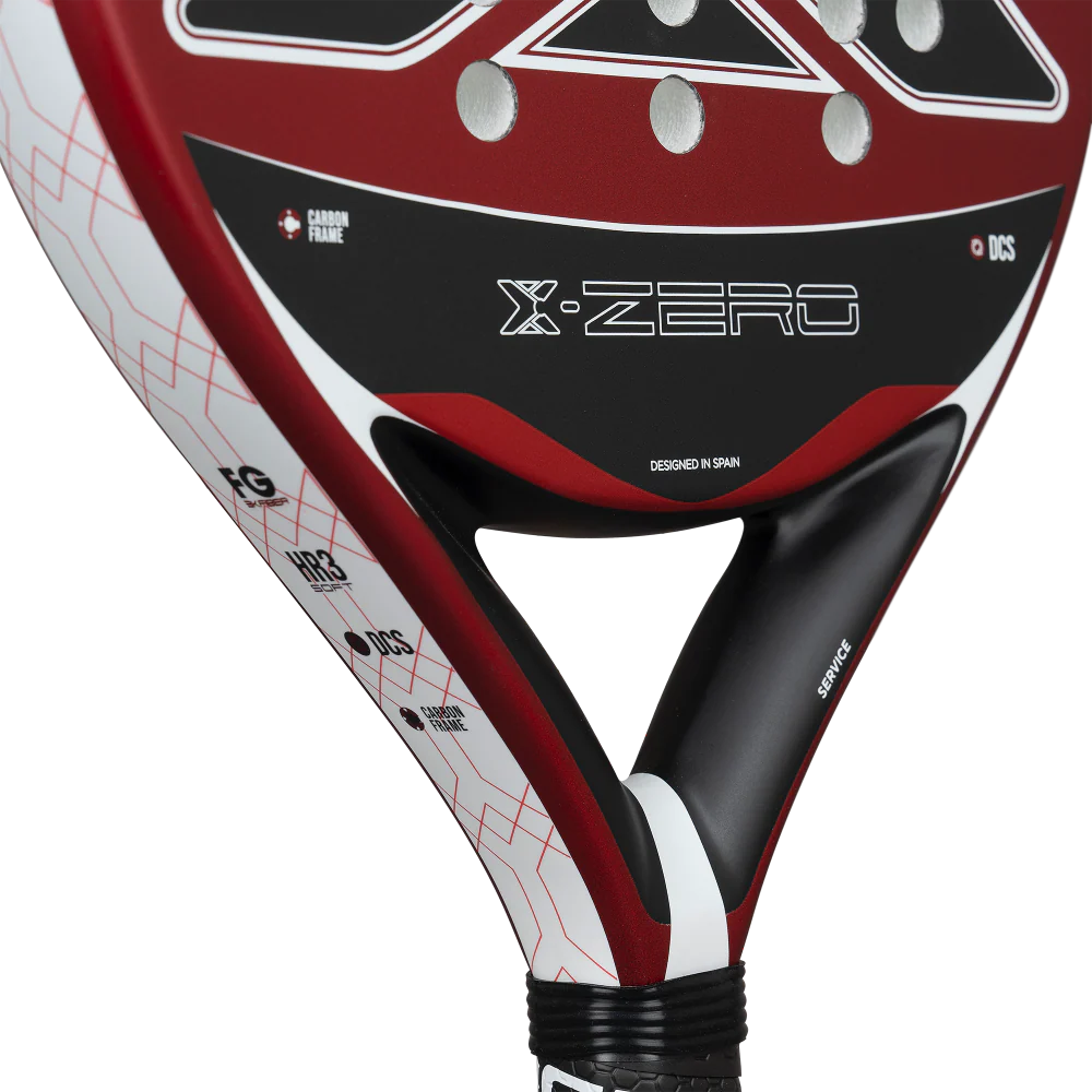 NOX X-Zero Padel Racket - Red - 2026 - Image 3