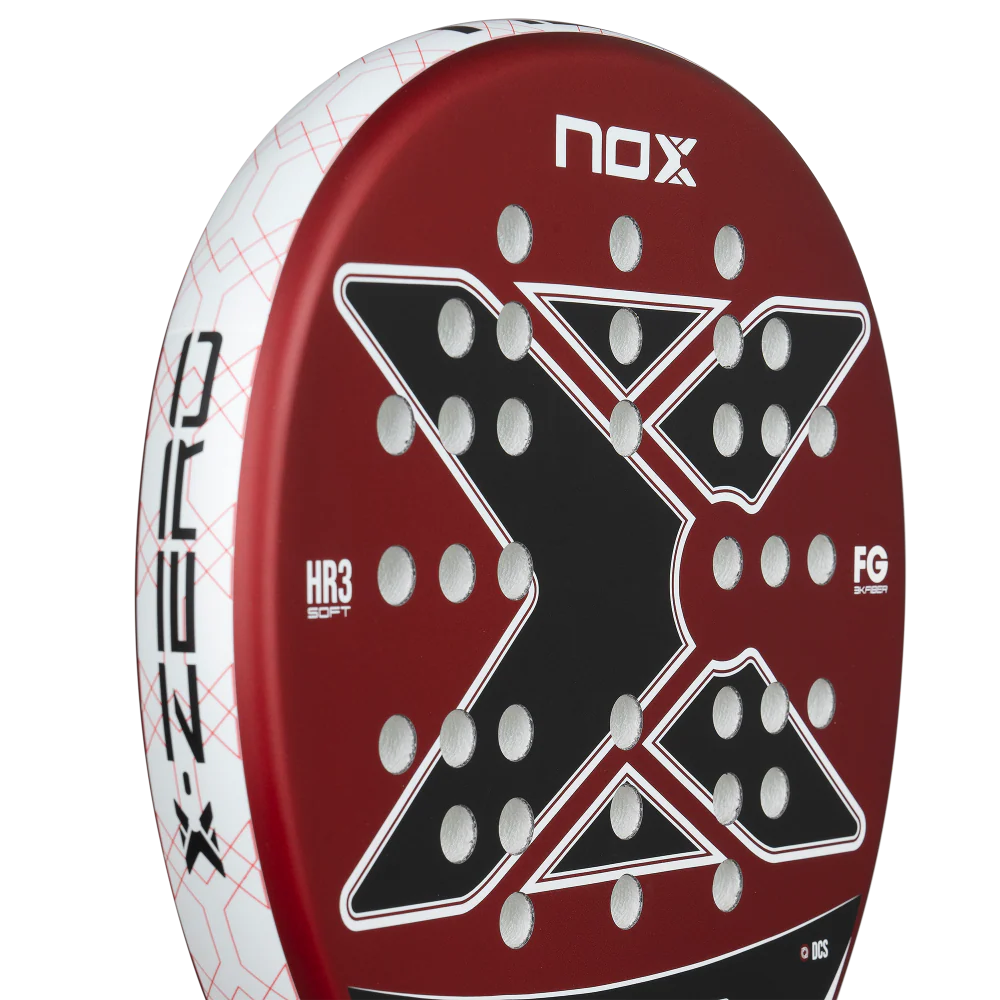 NOX X-Zero Padel Racket - Red - 2026 - Image 4